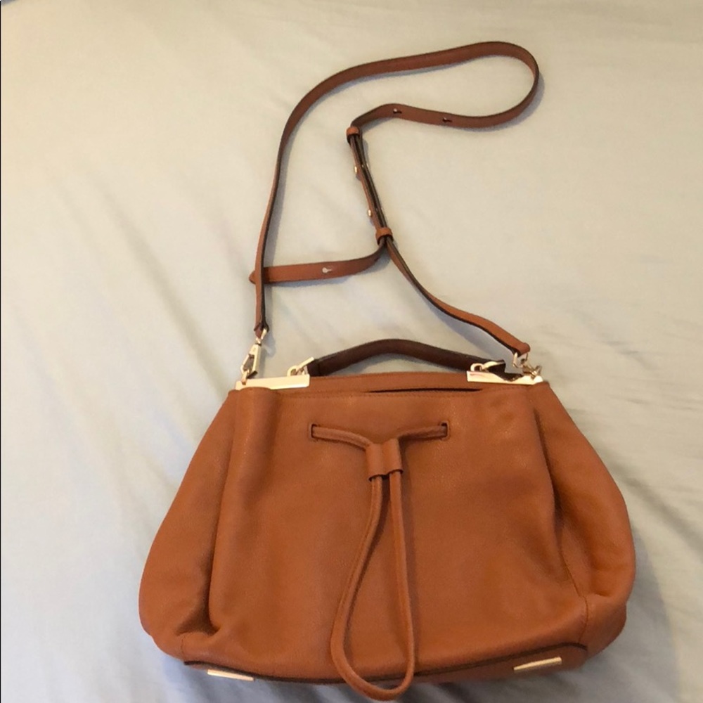Rebecca Minkoff brown leather bag